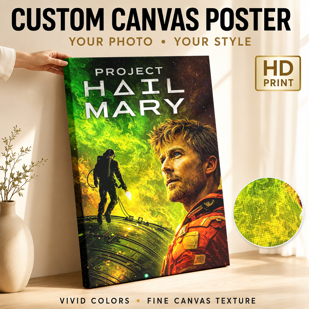 Vintage Collectible Posters - لوحة قماشية لفيلم 