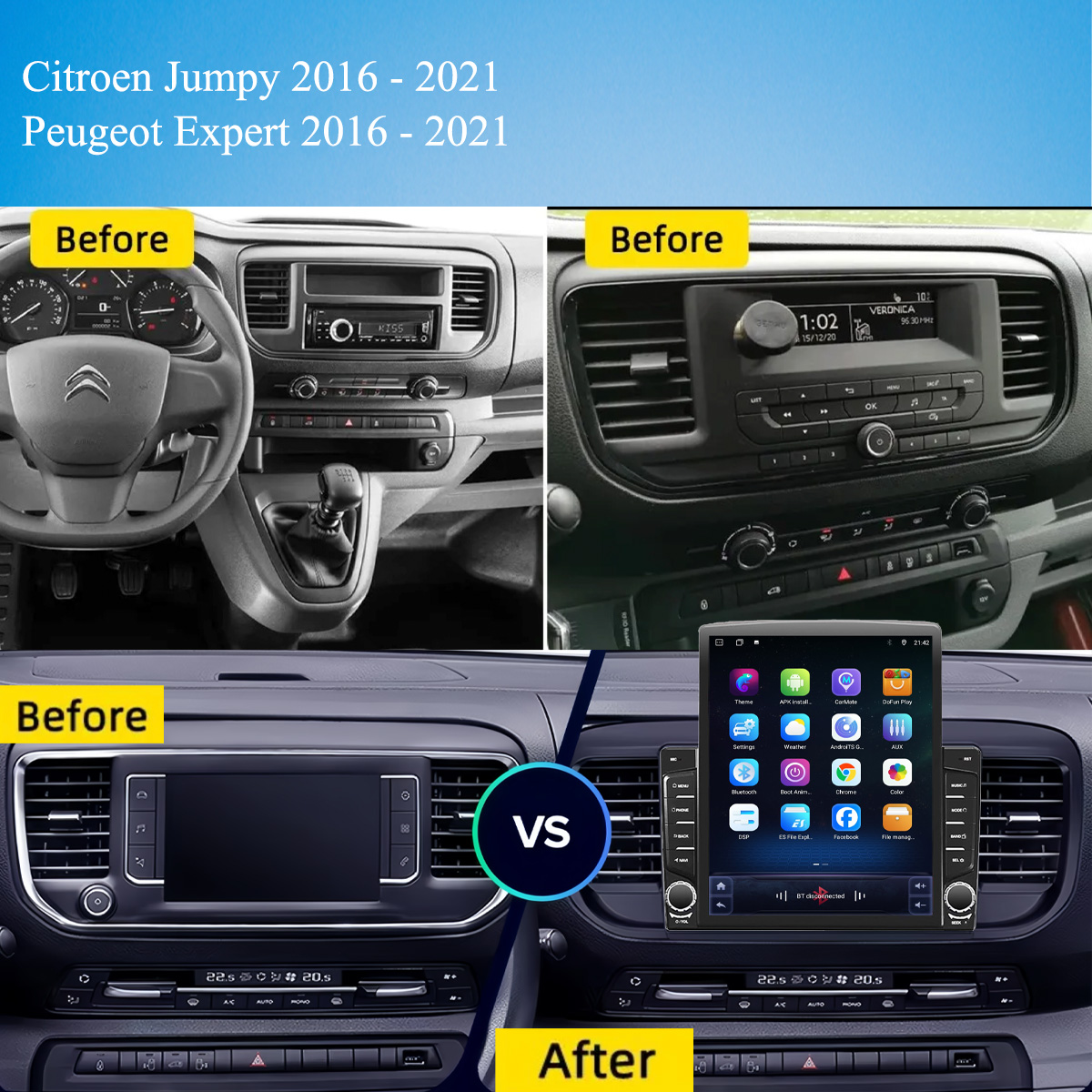 8Core 8 + 128G Carplay السيارا - مراجعة Cassette Tape Head وسعره