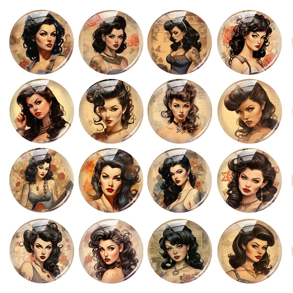 كابوشون زجاجي مسطح الظهر بتصمي - مراجعة Vintage Collectibles For Sale وسعره