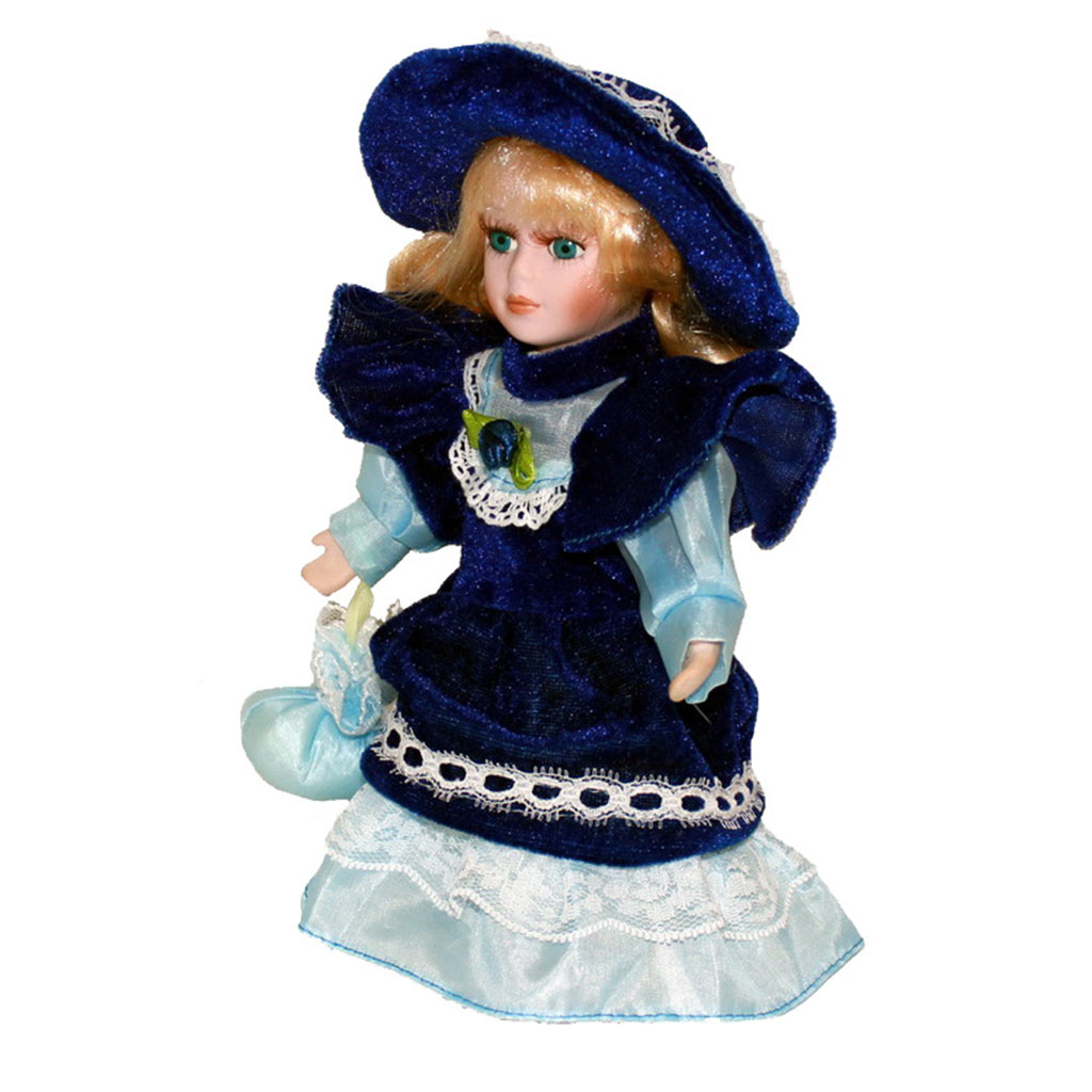 دمية خزفية بتصميم فيكتوري عتيق - مراجعة Vintage Collectible Porcelain Dolls وسعره