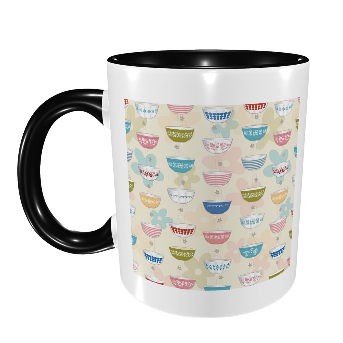 مجموعة أكواب بيركس الكلاسيكية، - مراجعة Vintage Collectible Pyrex وسعره