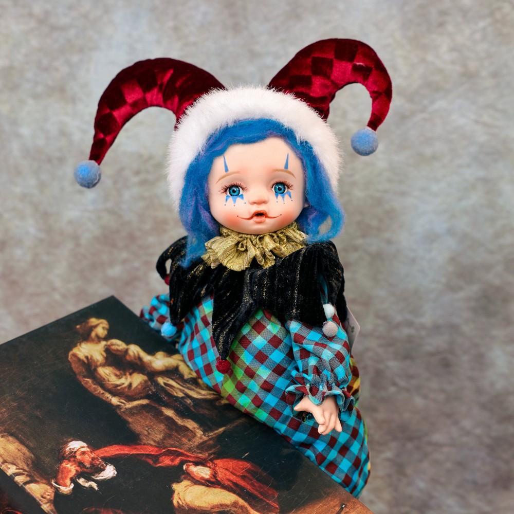 هدية الهالوين: دمية مهرج سيرام - مراجعة Vintage Collectible And Vintage Dolls وسعره